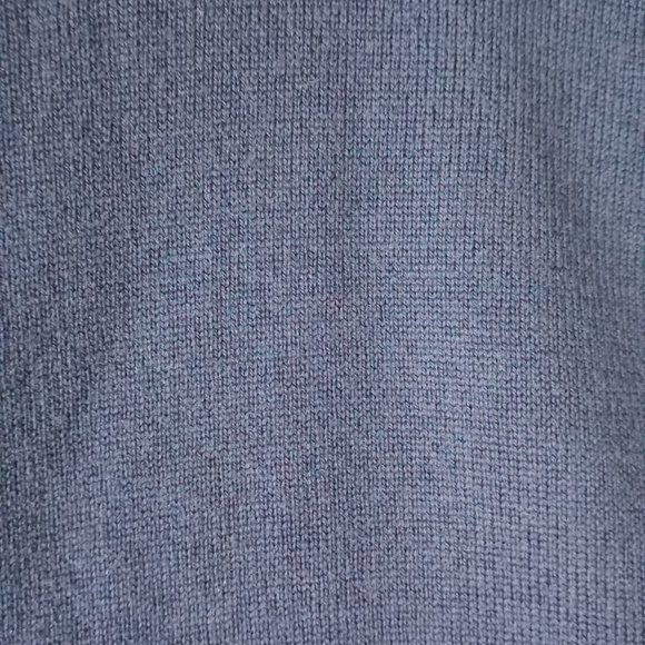 Jos. A. Bank Traveler Men's 100% Merino Wool 1/4 Zip Navy Blue Sweater size L - Picture 10 of 10